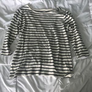 Cute half sleeve stripped shirt
